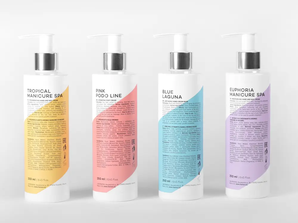 Maroca pakuotės dizainas