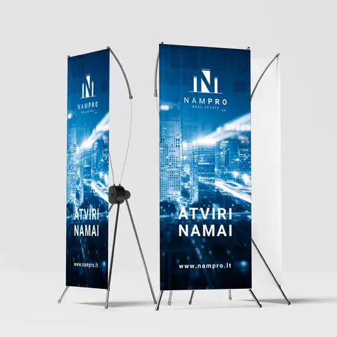 roll-up dizainas